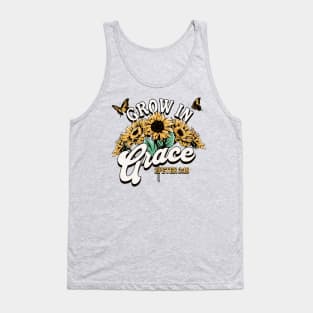 Grow in Grace Christian Women Tank Top